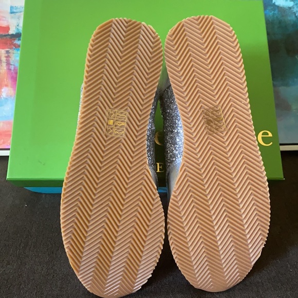 KATE SPADE Felicia Glitter Sneakers Silver - Picture 8 of 8